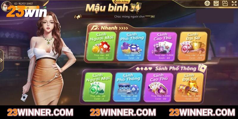 Danh sách game bài 23Win “hot hit” không thể bỏ qua